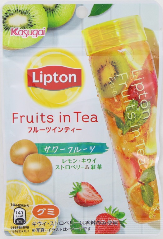 春日井製菓　リプトン　フルーツインティーグミ